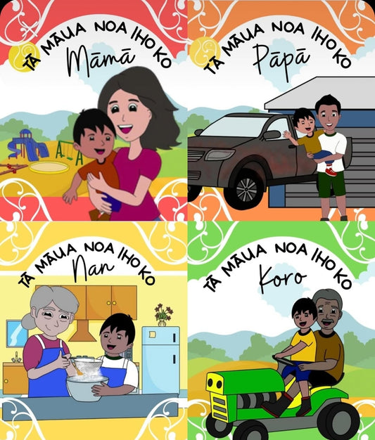 Tā Māua Noa Iho Ko… Volume 1 – 4-Books
